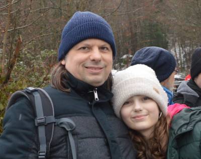 Andreas Fromkorth mit Tochter Laura